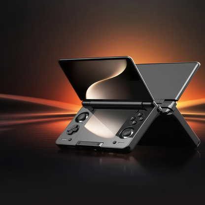 Dual-Screen AMOLED Portable Gaming Handheld